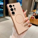 Skydd för Samsung Galaxy S25 Ultra med stöd för magnetisk laddning med skydd för kameran av polykarbonat och TPU Magnetiskt mobilskal 2