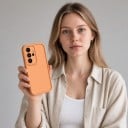 Fodral för Samsung Galaxy S25 Ultra med skydd för kameran och förstärkta kanter av silikon Mjuk telefonfodral för dagligt bruk 27