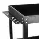 Pojízdlig verktygsvagn 3 våningar Maxlast 100 kg Mått 74 x 66 x 35,5 cm Metallkonstruktion med hjul och handtag För verkstaden, garaget 9