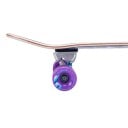 Skateboard med djurmotiv 77,6 cm 30,54 tum Flerlagrad träplatta med kicktail Lila hjul och blå tryck För stadskörning 4
