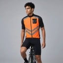 Reflexväst för motorcykel Unisex Utan ärmar Dragkedja och bröstficka Polyester Västen med reflexband för jacka 5