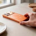 Magnetiskt skydd för iPhone 18 Pro Max kompatibelt med MagSafe Exakt justering Matt nano glas Trådlös laddning 28