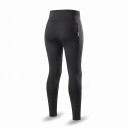 Motorkläder med knäskydd Hög elastisk midja och sidoficka Polyester och spandex Svart Skyddande leggings under byxor 6