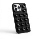 Silikonskydd med sugkoppar för iPhone 17 Pro Max Rutschfri behandling Håller på släta ytor För videor och fotografering 9