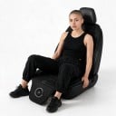 Kyl- och värmeöverdrag för bilstol med fläkt 60 x 40 x 42 cm och 48 x 32 cm Strömförsörjning 12 V från tändaren Svart För bilen 3