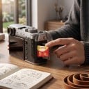 ORICO Micro SD 32 GB MicroSDHC Läsning 100 MB/s Skrivning 50 MB/s U3 V30 A1 Klass 10 Röd och guld För inspelning av 4K UHD 5
