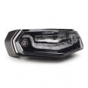Motocykel LED bakljus Yamaha Tenere 700 XTZ700 Bromsljus med integrerade blinkers 152 x 52 mm 12 V Rökig lins Till motorcykel 8