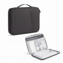 Fodral för tablet och bärbar dator 10,8 till 11 tum med handtag och framficka 30 x 23 x 3 cm Polstrad väska med dragkedja För iPad 15
