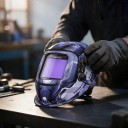 Självtonande svetsmask Optik 1/1/1/1 Fönster 10 x 9,3 cm 4 bågsensorer Material PA För svetsning och slipning 5