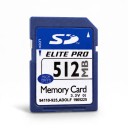 Minneskort SD LEMIWEI Elite Pro 512 MB Hög Hastighet 3,3 V Med Lock-omkopplare Blå och vit För kamera och kortläsare 2