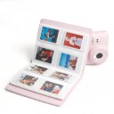 Mini album för Fujifilm Instax mini 288 fickor 20 x 16 x 3 cm Utskärning för foto på omslaget Stängning med gummiband För fotografier 3