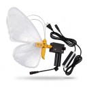Motyl LED Ljus 40 cm Dynamiskt Med Rörliga Vingar Dekorativt Ljus I Form Av En Motyl 12 V ABS Varm Vit För Trädgård Och Inomhus 4
