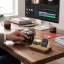 Minneskort Micro SD 512 GB High Endurance Pro MicroSDXC V60 U3 A2 Med SD-adapter Guld och svart För kamera, digitalkamera och mobil 3