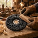 Rengöringsskiva för vinkelslip 115 mm Hål 22 mm Karbidkisel Borttagning av rost, färg och gamla beläggningar från metall 5