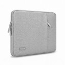 Fodral för bärbar dator 13,6 till 14,2 tum med plyschfoder mot stötar 35 x 26 x 3 cm Polyester För MacBook Air och Pro 5
