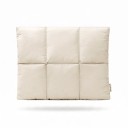 Quiltad laptopfodral 13 till 14 tum MacBook Air och Pro 34,5 x 28 x 3,5 cm Polstrad med magnetisk stängning 9