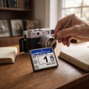 Minneskort CompactFlash CF 1 GB 4,2 x 3,6 cm Vitblå För digitalkamera För fotografier och data Till enheter med CF-kortplats 3