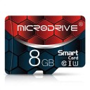 Minne kort Microdrive microSD 8 GB Class 10 UHS-I U1 Röd och mörkblå För mobil och tablet Till kamera och fotograf 1