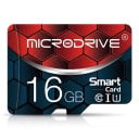 Microdrive microSD Minne 16 GB Class 10 UHS-I U1 Röd och mörkblå För mobil och surfplatta För kamera och digitalkamera 1