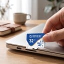 Minne kort ORICO microSDXC 32 GB A1 U3 Klass 10 UHS-I Läsning 60 MB/s och skrivning 50 MB/s Blå För mobil och kamera För 4K UHD video 4