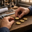 Upichningsskär SP300 NC3020 10 st Karbidblad för upprullning Sinterad karbid Guld För metallbearbetning 6