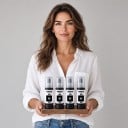 Bläck 104 Sats 4 st För Epson EcoTank ET-2821 ET-2825 ET-2826 ET-2830 Flaskor 4x 70 ml Vattenbaserat Svart 4
