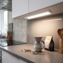 LED-lampa med rörelsesensor 30 cm Trådlös Magnetisk 3 ljusfärger Dimbar USB-C Aluminium Under skåp 3