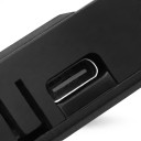 Solärt varnings-LED-ljus för bil med ögonmotiv 13,5 x 4,3 cm med sugkoppar för glas USB-C Universellt för bakrutan 3