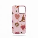 Kryt till iPhone 17 Air med leopardsmotiv och hjärtan PC och TPU Matt yta med halkskydd Stöt- och repbeständig 6