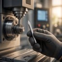 Fräser för CNC-gravering 45° x 0,2 mm 10 st Trebladiga karbid V-fräsar Stång 3,175 mm Längd 30 mm Silvermärken och logotyper 5