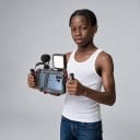 Ulanzi LINO Telefonholder med håndtag Metalramme til mobil 5,4 til 6,7 tommer Aluminiumlegering Sort Til optagelse af videoer og vlogs 3