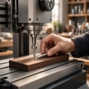 Graveringsfräs 40° x 0,2 mm Förpackning 10 st CNC V-fräsar Sinterad karbid Skaft 3,175 mm Längd 30 mm Silvernamn och etiketter 4