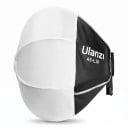 Kompaktní softbox Ulanzi AS-L30 s montáží Skládací lucernový difuzor 30 cm Černobílý S úložným vakem Na focení a video světla 2