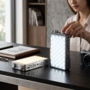 Přenosné mini LED světlo V-40 40 W 2500–8500 K 120 LED Baterie 2x 2200 mAh Nabíjení USB-C Bílé Pro video i selfie a produktové foto 5