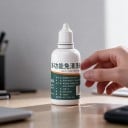 Lödflussmedel 50 ml Icke-spolbar Flaska 9,5 x 3,5 cm Nålapplikator Vit För lödning av kretskort och batterier 4