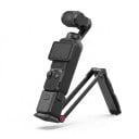 Magnetický stativ Ulanzi MA66 pro DJI Osmo Pocket 3 Rychloupínací Skládací Hliníková slitina a silikon Černý Stativ i rukojeť na vlog 2