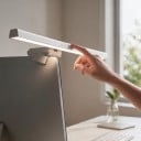 LED-lampa för monitor 50 cm Asymmetriskt ljus utan bländning Touchkontroll 3 färgtemperaturer Dimring USB 4