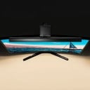 LED-lampa för monitor 50 cm Asymmetriskt ljus utan bländning Touchkontroll 3 färgtemperaturer Dimring USB 5