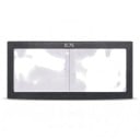 Dioptrisk förstoringsglas för svetsmask 0,75 dioptri Mått 11 x 5,5 cm Tjocklek 3 mm Glas Svart ram För precis svetsning 1
