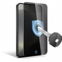 2x Härdat glas för Samsung Galaxy S25 Ultra Privacy Antispionglas för skärm 9H Stöd för fingeravtrycksläsare Mot repor 7
