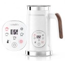 Elektrisk mjölkskummare BioloMix BMF102E 5 funktioner Touchskärm Temperatur 45 55 och 65 °C 500 W Varm och kall skum 3