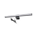 Ljus LED-list för monitor 44 cm RGB-belysning 3 färgtemperaturer Dimming Magnetisk hållare USB-ström Svart För spel 7