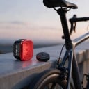 Baklykt med LED-lampor och blinkers CYCLAMI CY180T Trådlös fjärrkontroll för styret 14 mönster Bromsljus 500 mAh USB-C IPX6 3