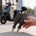 2 st dynamiska LED riktljus för elcykel och elscooter 48 V och 60 V Gradvis blinkande Rökfärgad kåpa Skruvfäste IPX5 5