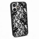iPhone 18 Pro Fodral Spetsmönster Texturerad Yta för Bättre Grepp Flexibelt Skyddande Skal i TPU Stötdämpning 5
