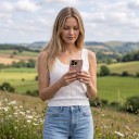 Fodral för iPhone 18 Pro Blommönster med prästkragar Skyddande skal Höjt kameraram Skydd för sidor och kanter 7
