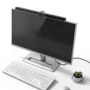 LED-ljusskena för platt monitor 40 cm RGB-belysning Asymmetriskt ljus utan reflexer Steglös dimring Timer Svart USB-strömförsörjning 5