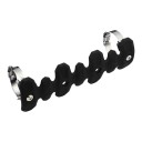 Värmesköld för avgasrör KTM SXF EXCF SMR 250 350 450 500 Husqvarna FC FE 250 350 450 501 Längd 220 mm Med klämmor 3