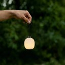 Mini LED campinglampa i äggform 65 x 55 mm 900 mAh USB-C Silikonlampkåpa Varmt och rött ljus SOS Vitt 3