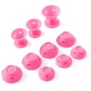 Enrouleurs en mousse pour cheveux Ensemble de 10 pièces Enrouleurs souples antidérapants pour boucles et soins capillaires 5